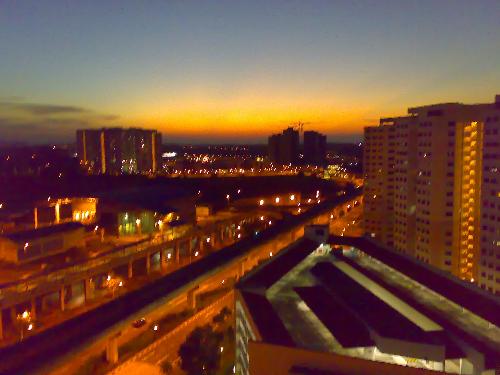 Sunset View - A sunset view on my way home.
