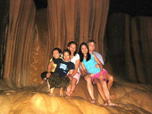 Royal Friends..  - Taken at Sagada Cave.. Royal Curtain as they call the background