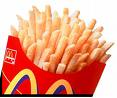 French fries - The picture shows a pack of fench fries.