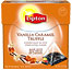 Lipton Pyramid Teas - LIPTON Vanilla Caramel Truffle Tea  A perfectly sweet indulgence. Delicate vanilla blends beautifully with pieces of real caramel and the taste of rich chocolate truffles. Go ahead. You deserve it.