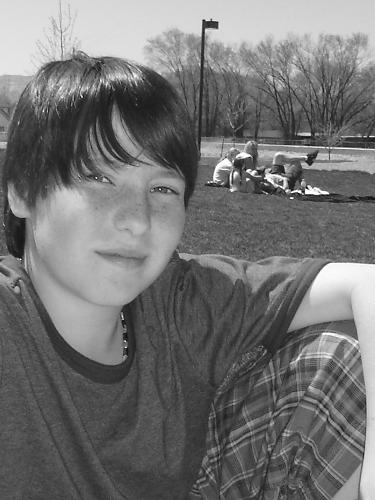 This is my oldest! Skyler (13) - He really is becoming a Man right in front of my eyes!! I am so proud!