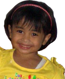 Daughter - My 5 years old daughter, my little angle, she likes to sing, to watch cartoon especially barbie cartoon.