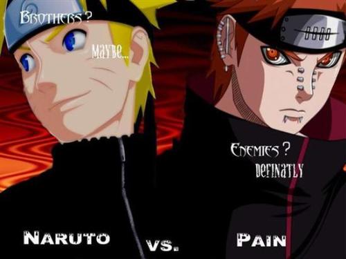 naruto and pein - naruto and pein are look alike, i wonder what's there relation, naruto might be, somehow related... just speculation though...