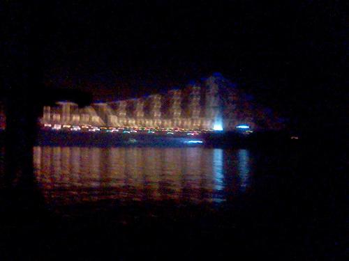 The gateway  - taken on a boat at nt
