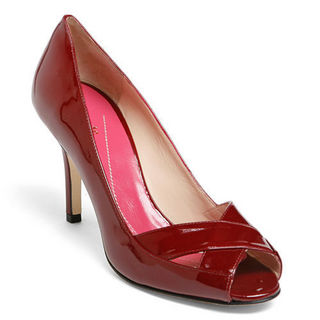 Open Toe Pump - This is a picture of a cute open toe shoe.
