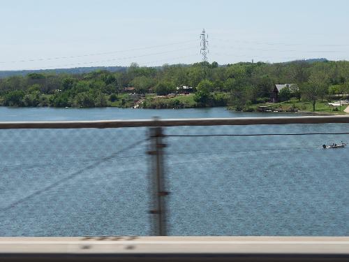 Marble Falls, Texas - The prettiest place you see either going into or out of Marble Falls, Texas.