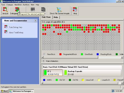 Defragmentation - Third party defragmentation, I dont think we no need to go for third party as os itself providing such facility. Windows Defragmentation