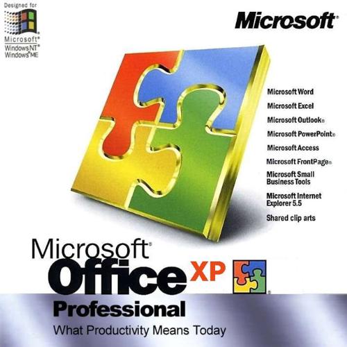 Office XP - Microsoft Office xp nice suite