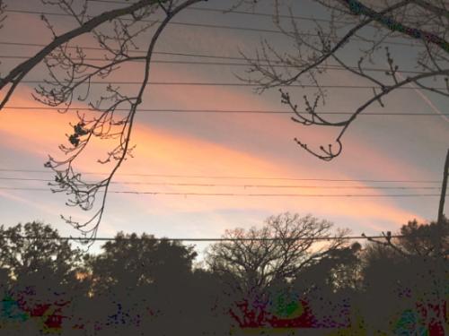 Streaked - Taken just prior to a severe strom  near sunset October 2007 in Minnesota.