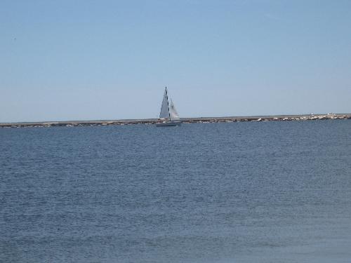 Sailboat - Taken from a pier in northern Michigan