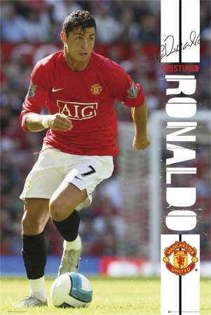 07 - Ronaldo - Christiano Ronaldo the Sensational Manchester United Midfielder.
