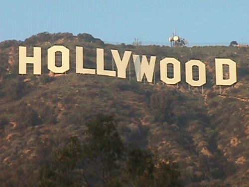 The famous Hollywood sign in So. Cal. - The famous Hollywood sign in Southern California where it is all lights, camera, action!