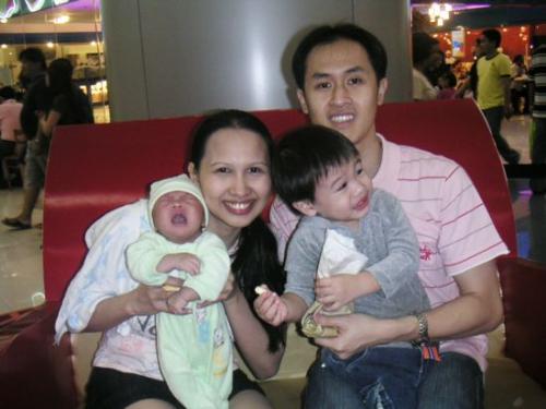 My Family - My family at the mall last christmas.