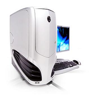 The Alienware Rig - Thats the alienware PC. Its aeseom exterior and light make it look really cool, especially when you are playing action games in a dar room. The graphics rendered by this beauty are awesome and people swear by their Alienware Rigs