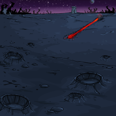 Meteor Crash Site 725-XZ - What is that glowing in the distance?