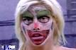 Anna Nicole as a clown - A picture of anna clown oblivious to anything with clown makeup all over her face