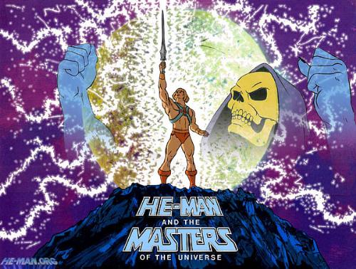 HeMan and the Masters of the Universe - My son, when he was small, used to watch this and shout 'By the Power of Play School'