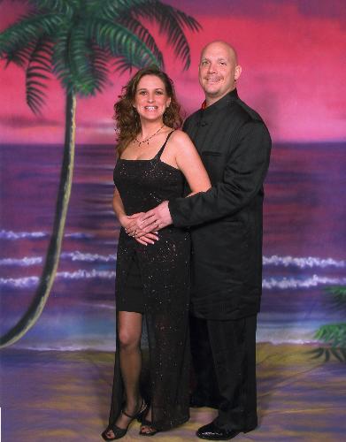Bevvy and I - Bevvy and I going out on the town.