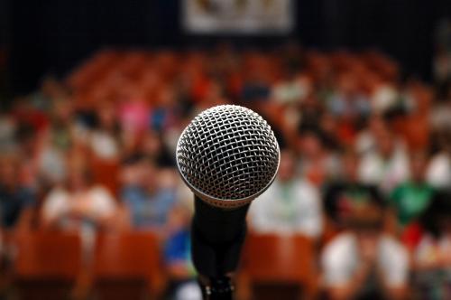 I'm grabing the moment! - whew! Does it scare you to hold a mic?