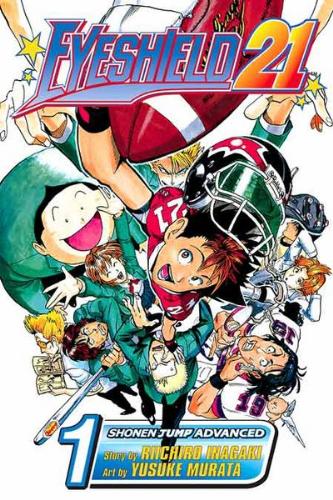 group pic - anime cover of eyeshield 21