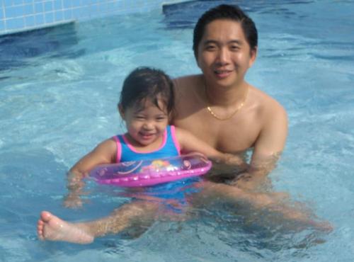 Me& My Daughter - Day Out At The Pool - A fun-filled morning at the pool with my lovely daughter.