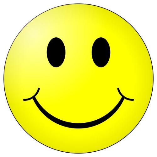 big smiley - an emoticon or smiley that is big.