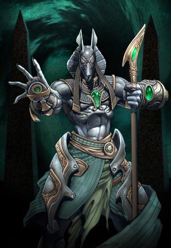 Mythology - Anubis the Egyptian god of mummification