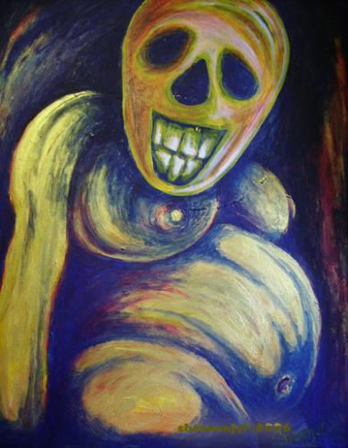 crazy - acrylic on canvas,