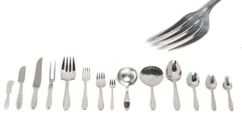 spoon and fork - silver set of spoon and fork