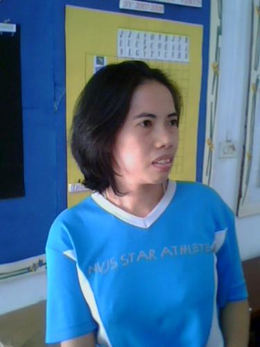 rosapai - rosapai, sideview, inside the office,blue shirt
