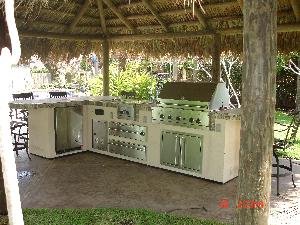 The Outdoor Kitchen - Cooking outdoors is not just bar-b-quing anymore.