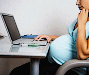 woman - pregnant women gives birth to triplets on her office desk woman - pregnant women gives birth to triplets on her office desk