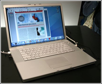 Heres the Macbook! - my free Macbook :-)