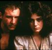Sean Young and Harrison Ford - Film still from Blade Runner the piano scene CU of Sean Young and Harrison Ford