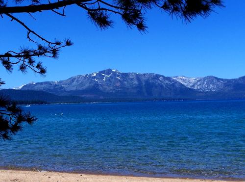 Lake Tahoe - Where I live - Lake Tahoe - high in the Sierras between Nevada and California.