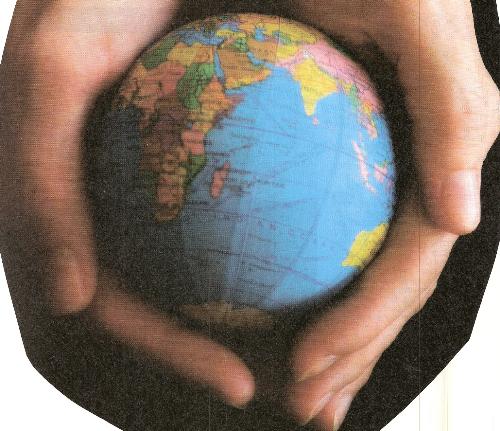 Glob - A glob in hands.