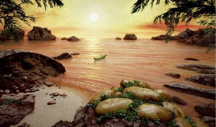 an interesting foto by Carl Warner - An interesting foto by Carl Warner,everything in the photo are .. Food! Just try to count out what do you find in the foto :)
