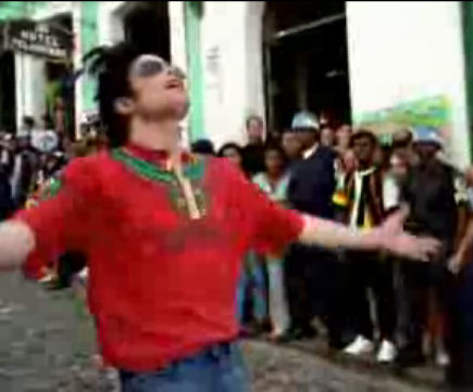 MJ arms out - michael jackson from his "they dont care about us" video