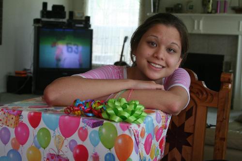 Andrea - My baby on her 16th birthday.