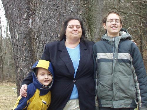 my kids and I - for my book