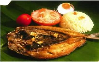 Daing na bangus - meaning salted and dried milkfish)