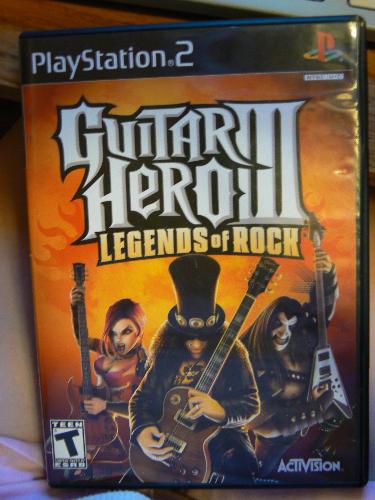 Guitar Hero 3 game - Playstation 2 game called Guitar Hero 3.