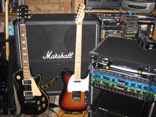 Guitars - Part of the gear mountain