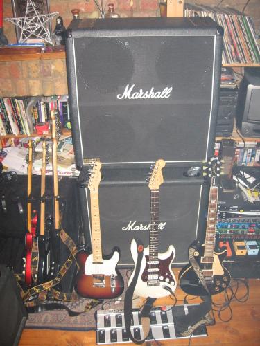 Guitars - Our gig set up
