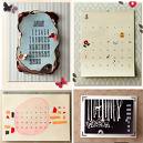 A calendar for everybody - A picture of 4 different calendars all in own personal style