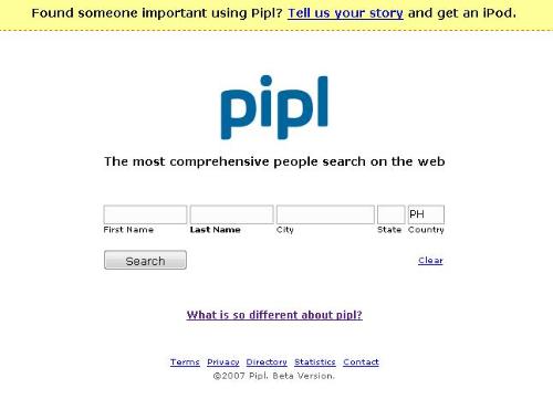 pipl.com - search people here.
