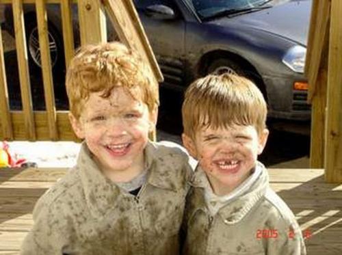 Austen Dumont (right) With His Brother Gavin - This is the young boy who lost his life while riding his bike, he was hit by a truck... Austen Dumont (right) With His Brother Gavin - This is the young boy who lost his life while riding his bike, he was hit by a truck...