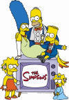 Simpsons Family - Homer, Marge, Bart Lisa and Maggie aka The Simpsons