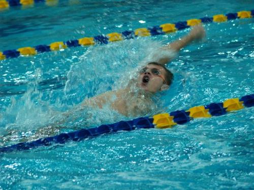 me - this is me swimming back stroke