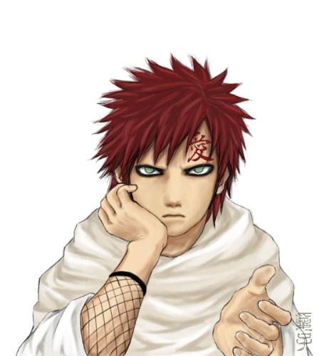 Gaara is gansta yo! - my favorite character in 'Naruto'.